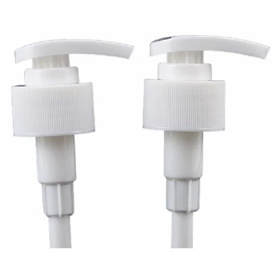 28 410 משאבת קרם פלסטיק לבנה